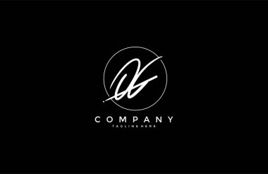 Çember Kaligrafi İmza Harfi OG Logotype