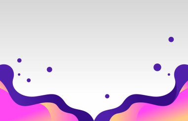 Moda gradyan sıvı soyut modern tasarım arka planı