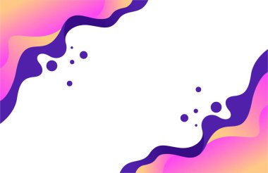 gradyan sıvı soyut modern şablon arkaplanı