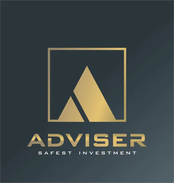 Adviser logo vector — Stock Vector