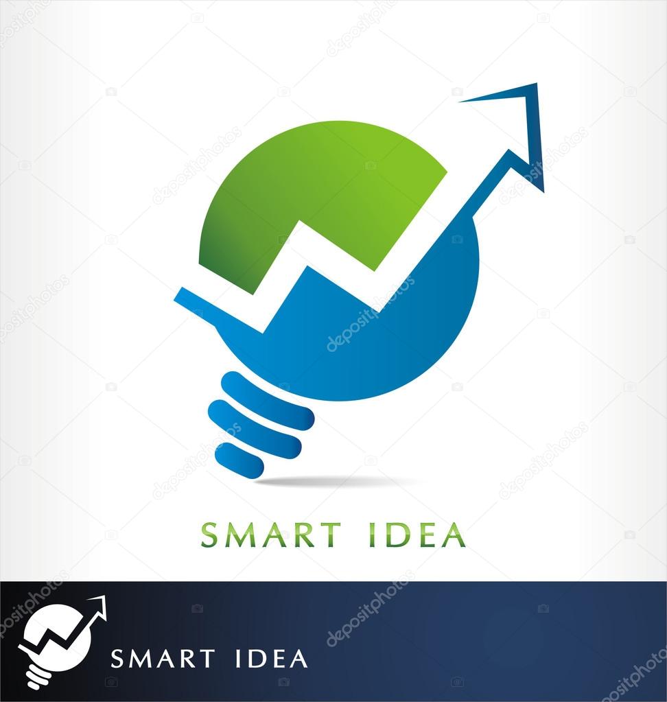 Smart finance logo vector