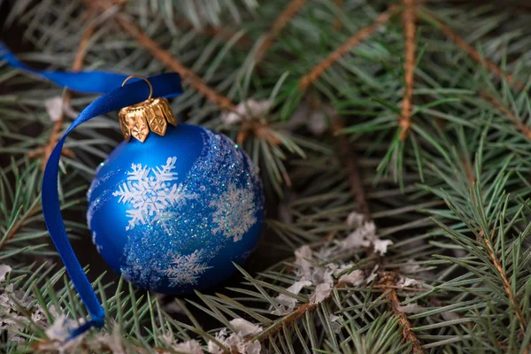 Christmas ornament balls on the wooden background Stock Image