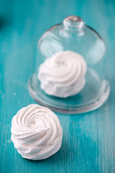 Bílá apple marshmallow, zephyr domácí — Stock fotografie