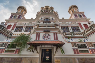 Chidambara Sarayı'nın dik sayfalı görünüm.