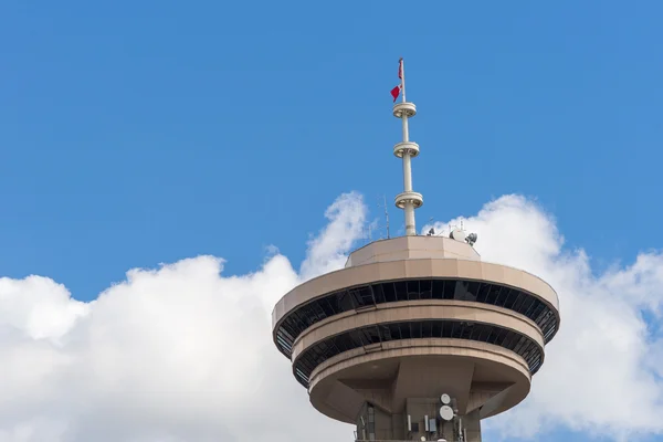 Vancouver lookout tower horní části. — Stock fotografie