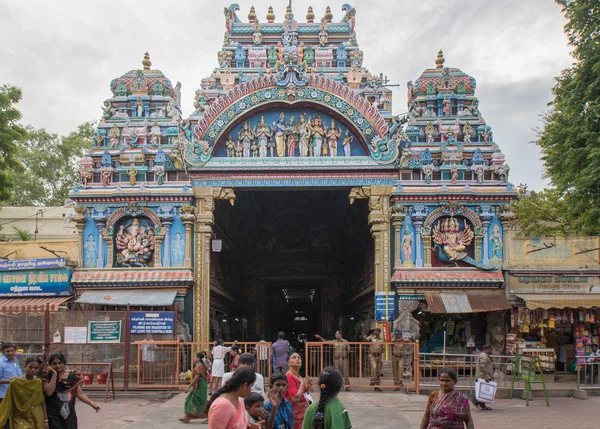 Entrance facade to Nagara Mandapam. — Stock Photo, Image