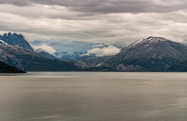 Sarmiento Channel Чилі Грудня 2008 Amalia Glacier Fjord Широкий Знімок — стокове фото