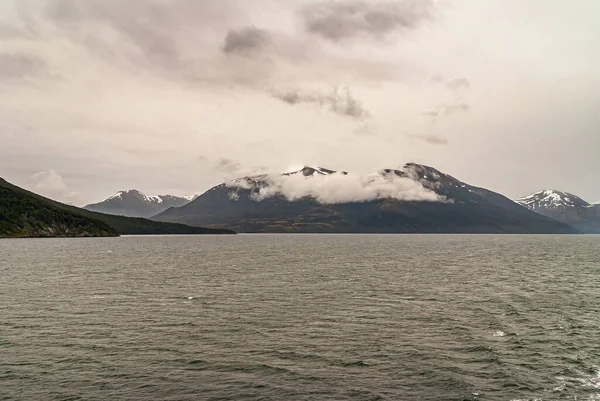 Tierra Del Fuego Argentina Diciembre 2008 Canal Beagle Del Lado — Foto de Stock