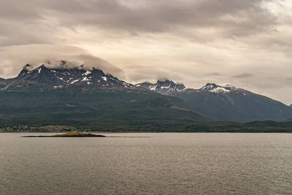 Tierra Del Fuego Argentinië December 2008 West Side Beagle Channel — Stockfoto