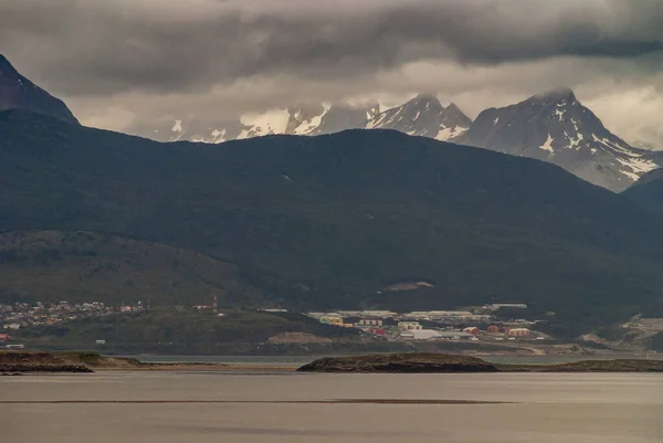 Ushuaia Tierra Del Fuego Argentina December 2008 City Part Warehouses — 图库照片