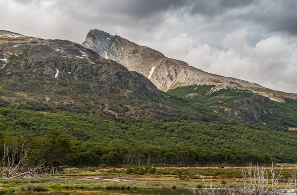 Ushuaia Tierra Del Fuego Argentina 2008 Martial Mountains Nature Reserve — 스톡 사진