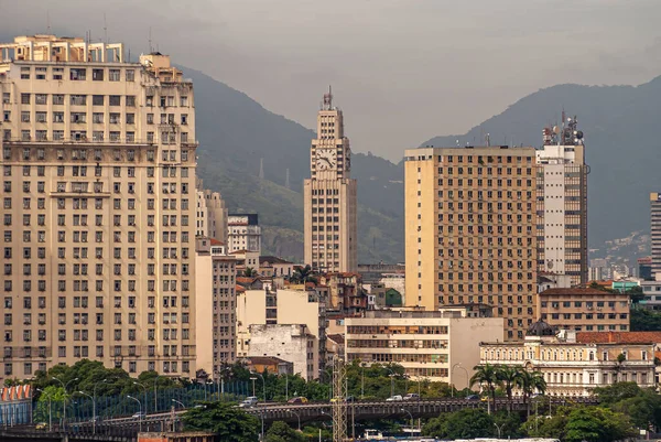 Rio Janeiro Brazylia Grudzień 2008 Gamboa Wieża Zegarowa Powiat Wysoki — Zdjęcie stockowe