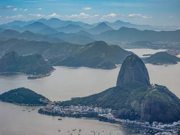 Rio Janeiro Brazília December 2008 Légi Felvétel Sugarloaf Hegy Bejárat — Stock Fotó