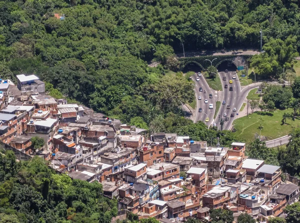 Rio Janeiro Brasil Dezembro 2008 Entrada Saída Túnel Andre Reboucas — Fotografia de Stock