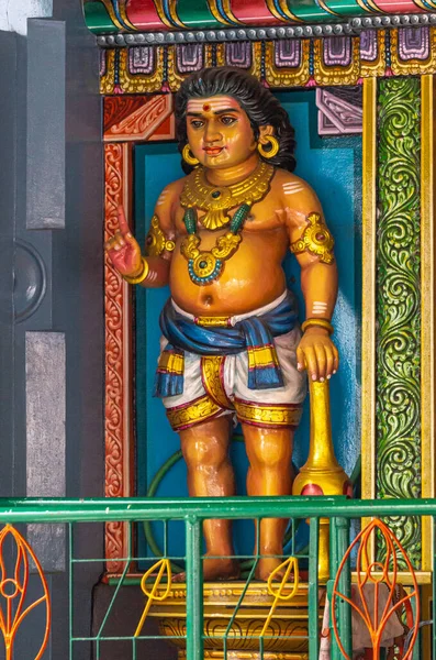 Kadirampura Karnataka India November 2013 Sri Murugan Tempel Kleurrijk Standbeeld — Stockfoto