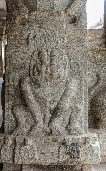 Hampi Karnataka India November 2013 Virupaksha Temple Complex Closeup Faded — Foto Stock