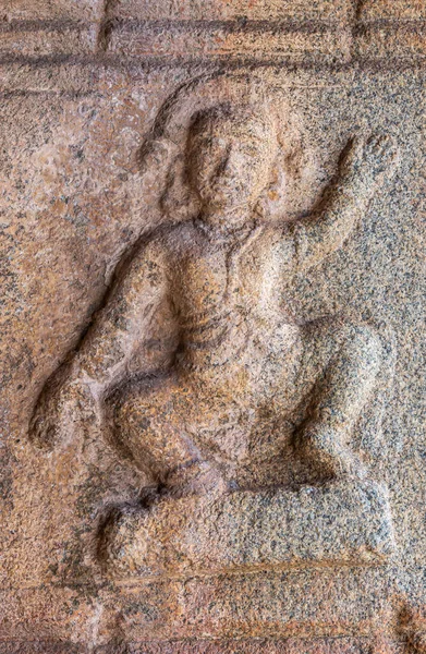 Hampi Karnataka Hindistan Kasım 2013 Sri Krishna Tapınağı Yıkıldı Bej — Stok fotoğraf