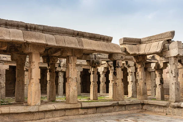 Hampi Karnataka Indien November 2013 Sri Krishna Tempel Ruinen Beige — Stockfoto