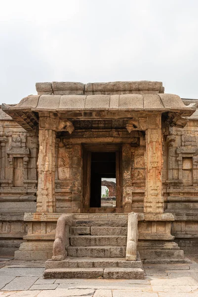 Hampi Karnataka Indien November 2013 Sri Krishna Tempel Ruiner Bruna — Stockfoto