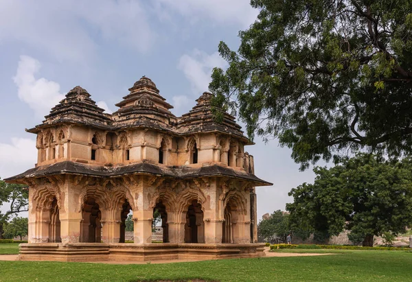 Hampi Karnataka India Noviembre 2013 Zanana Enclosure Edificio Lotus Mahal —  Fotos de Stock