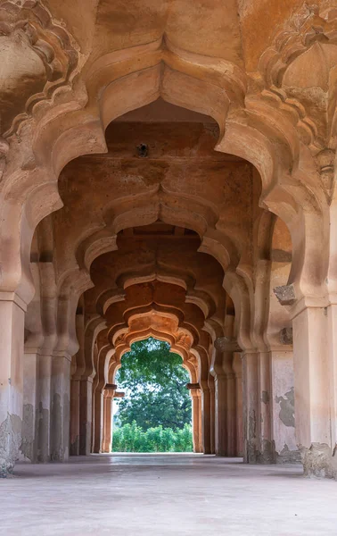 Hampi Karnataka India November 2013 Περίφραξη Ζανάνα Κοιτάζοντας Μέσα Από — Φωτογραφία Αρχείου