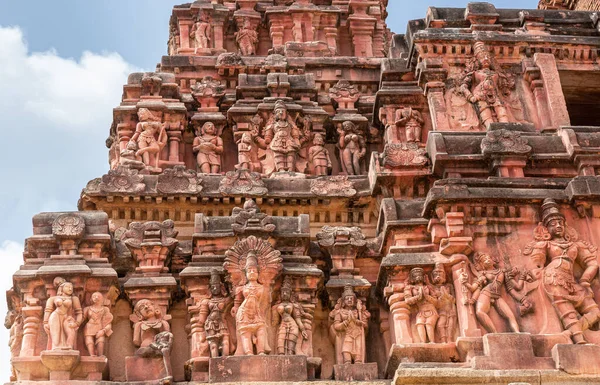 Hampi Karnataka Inde Novembre 2013 Temple Vijaya Vitthala Gros Plan — Photo