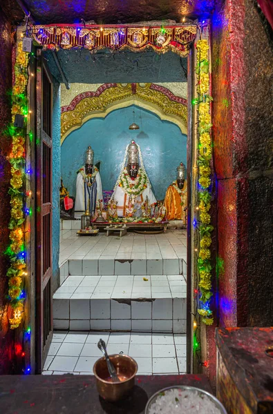 Хампи Карнатака Индия Ноября 2013 Года Храм Маляванты Рагхунатхи Красочный — стоковое фото