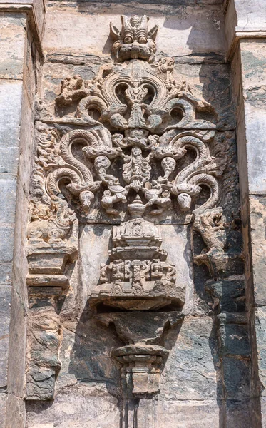 Lakkundi Karnataka Inde Novembre 2013 Temple Brahma Jinalaya Gros Plan Photo De Stock