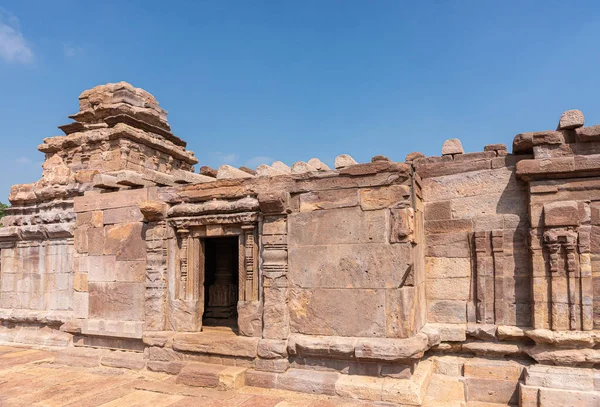 Aihole Karnataka Inde Novembre 2013 Temple Suryanarayana Sous Paysage Nuageux — Photo