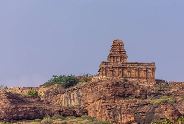 Badami Karnataka India Noviembre 2013 Templos Cuevas Sobre Lago Agasthya — Foto de Stock