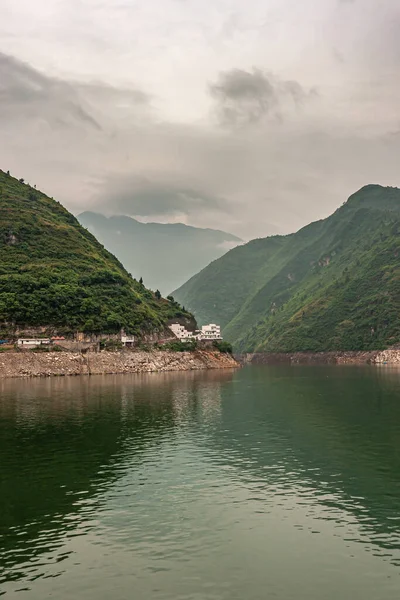 Guandukou Hubei Chine Mai 2010 Gorge Sur Fleuve Yangtze Paysage — Photo