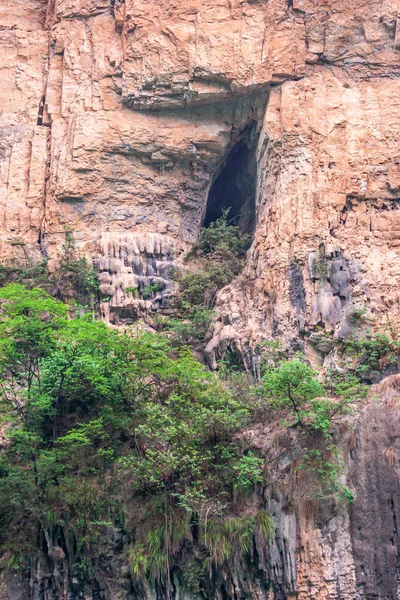 Wushan China May 2010 Dawu Misty Gorge Daning River Portrait — Stock Photo, Image