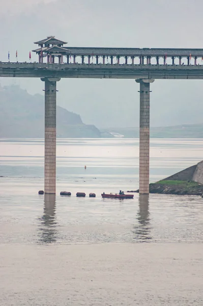 Baidicheng China Maggio 2010 Qutang Gorge Yangtze River Primo Piano — Foto Stock