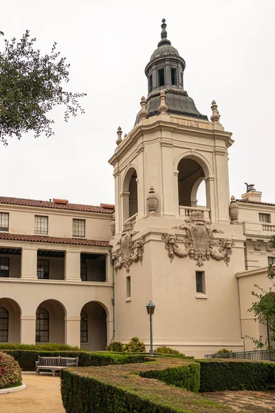 Pasadena Eua Maio 2021 Canto Lateral Pedra Bege Pátio Arenoso — Fotografia de Stock