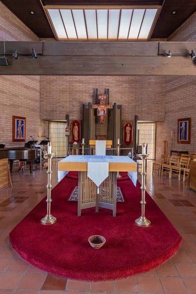 Santa Inez Usa May 2021 San Lorenzo Seminary Church Chancel — 스톡 사진