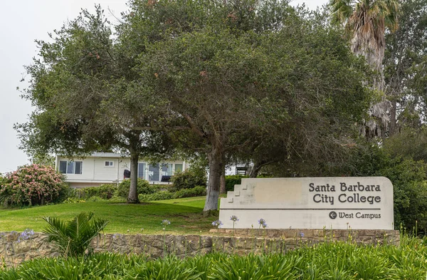 Santa Barbara Usa Giugno 2021 Strutture Del City College Pietra — Foto Stock