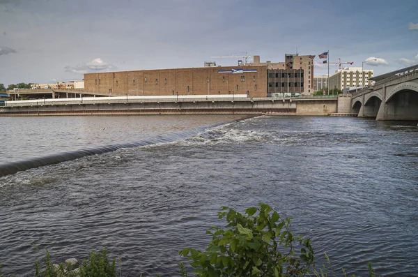 Grand Rapids Usa Giugno 2008 Brown Brick Large Postal Service — Foto Stock