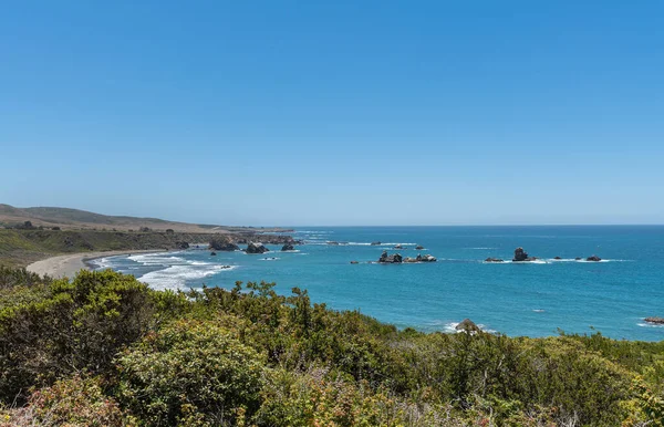 San Simeon Californie États Unis Juin 2021 Littoral Océan Pacifique — Photo