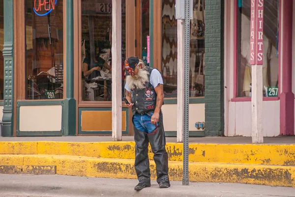 Black Hills National Forest Usa May 2008 Downtown Hill City — Stock Photo, Image