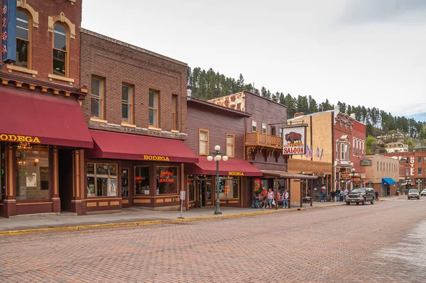 Deadwood Usa Μαΐου 2008 Downtown Main Street Bodega Αίθουσα Τυχερών — Φωτογραφία Αρχείου