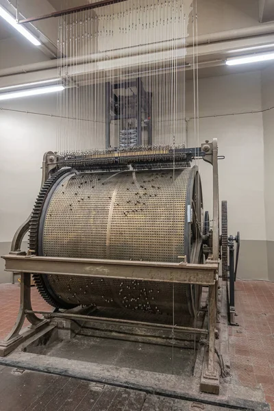 Gent Flanders Belgium July 2021 Closeup Old Metal Automat Using — Stock Photo, Image