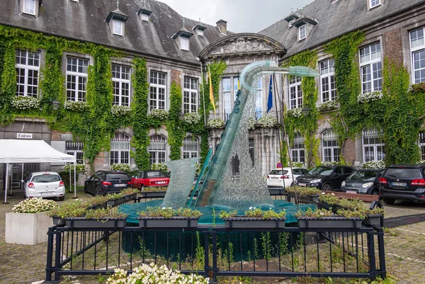 Dinant Wallonie Belgique Août 2021 Hôtel Ville Historique Brique Brune — Photo