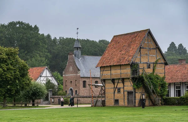 Genk Belgique Août 2021 Domein Bokrijk Chapelle Natte Bampt Zepperen — Photo