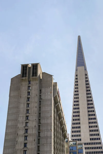 Stany Zjednoczone Kalifornia San Francisco Maja 2007 Pinacle Transamerica Pyramid — Zdjęcie stockowe