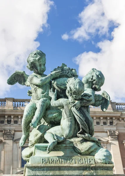 Statue de miséricorde à Stockholm . — Photo