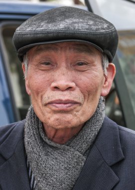 Büyük Vietnamlı closeup.