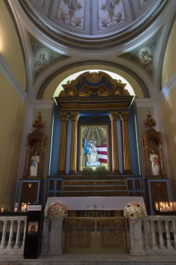 Mary, Puerto Rico'nın koruyucusu Altar.