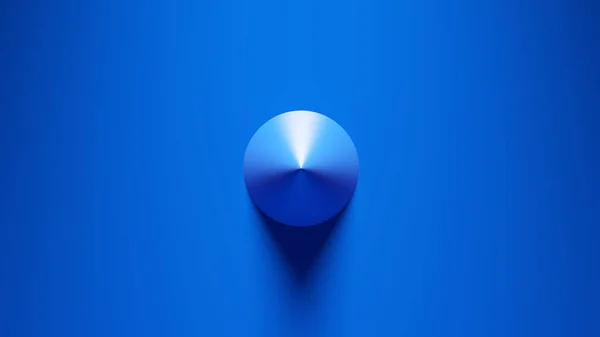 Cone Azul Ilustração — Fotografia de Stock