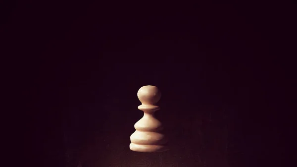 Σκάκι Πιόνι Κομμάτι Στρατηγική Παιχνίδι Εικόνα Καθιστούν — Φωτογραφία Αρχείου