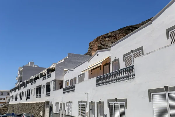 Tha Famous White Buildings Puerto Mogan Gran Canaria Canary Islands — Stock Photo, Image